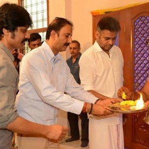  SJ Suryah - Pawan Kalyan Movie Pooja Stills