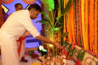  SJ Suryah - Pawan Kalyan Movie Pooja Stills