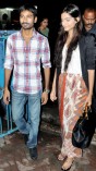 Sonam Kapoor and Dhanush meet the fans