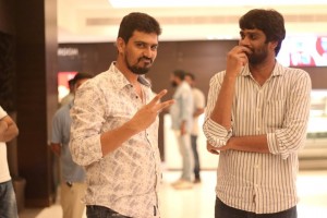 Suriya and Karthi at Theeran Adhigaram Ondru Celebrity Show