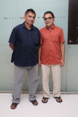 Suriya and Karthi at Theeran Adhigaram Ondru Celebrity Show