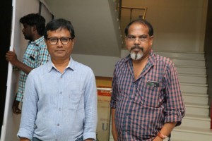 Suriya and Karthi at Theeran Adhigaram Ondru Celebrity Show