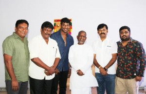 Tamil Film Producers Council Office Bearers Meet Ilayaraja