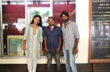 Team Vanavarayan Vallavarayan Meets Fans in Theater 