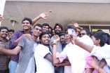 Team Vanavarayan Vallavarayan Meets Fans in Theater 