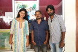 Team Vanavarayan Vallavarayan Meets Fans in Theater 