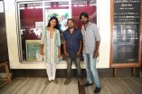 Team Vanavarayan Vallavarayan Meets Fans in Theater 