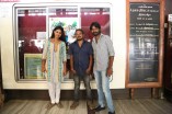 Team Vanavarayan Vallavarayan Meets Fans in Theater 