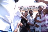 Team Vanavarayan Vallavarayan Meets Fans in Theater 