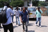 Team Vanavarayan Vallavarayan Meets Fans in Theater 