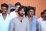 Team Vanavarayan Vallavarayan Meets Fans in Theater 