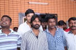 Team Vanavarayan Vallavarayan Meets Fans in Theater 