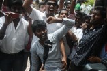 Thalaivaa fans celebration at Albert
