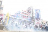 Thalaivaa fans celebration at Albert