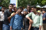 Thalaivaa fans celebration at SSR Pankajam