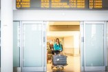 Tisha at Canada airport