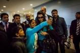 Tisha at Canada airport