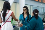 Tisha at Canada airport