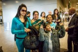 Tisha at Canada airport