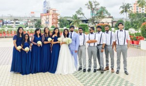 Tuney John and Deepika wedding photos 