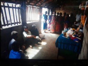 Vijay's visit to Anitha's house