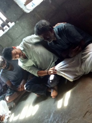 Vijay's visit to Anitha's house