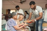 Vishal visits an old age home for Mother's Day