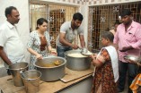 Vishal visits an old age home for Mother's Day