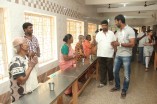 Vishal visits an old age home for Mother's Day