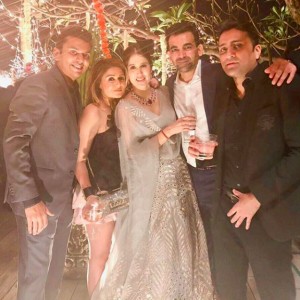 Zaheer Khan and Sagarika Ghatge Hosts another Wedding Party