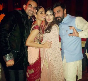 Zaheer Khan and Sagarika Ghatge Hosts another Wedding Party