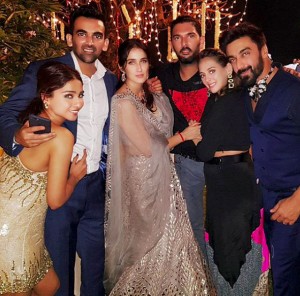 Zaheer Khan and Sagarika Ghatge Hosts another Wedding Party