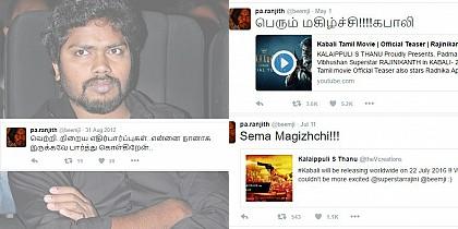 The birth of a hero Kabali - Ranjith’s personal notes.