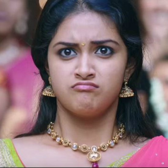 Image result for keerthy suresh expressions