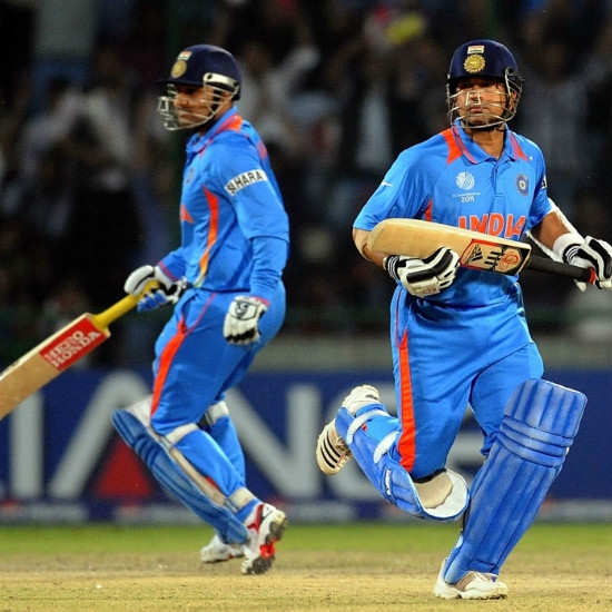 Sachin - Sehwag Entry