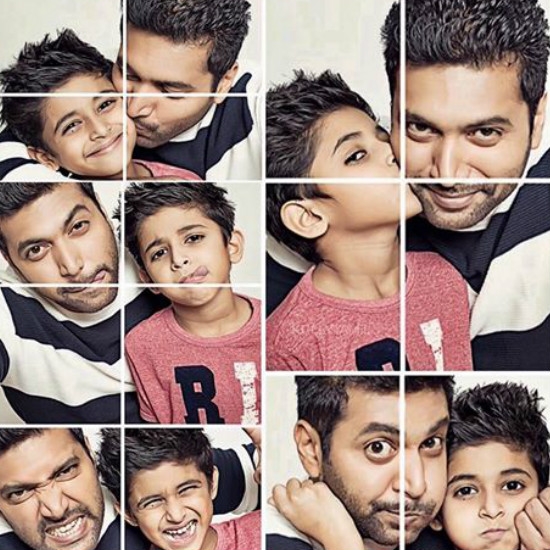 Jayam Ravi & Son