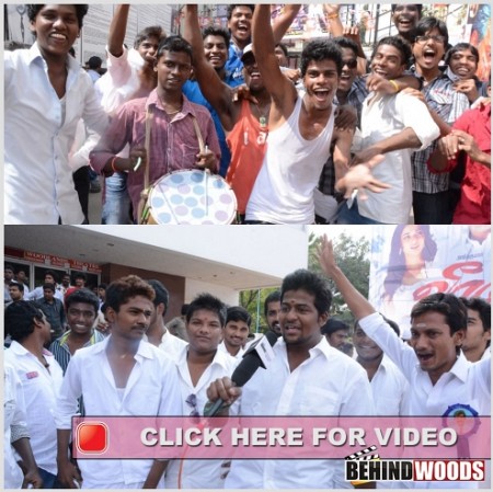 VEERAM RELEASE DAY THEATRE COVERAGE - VIDEO