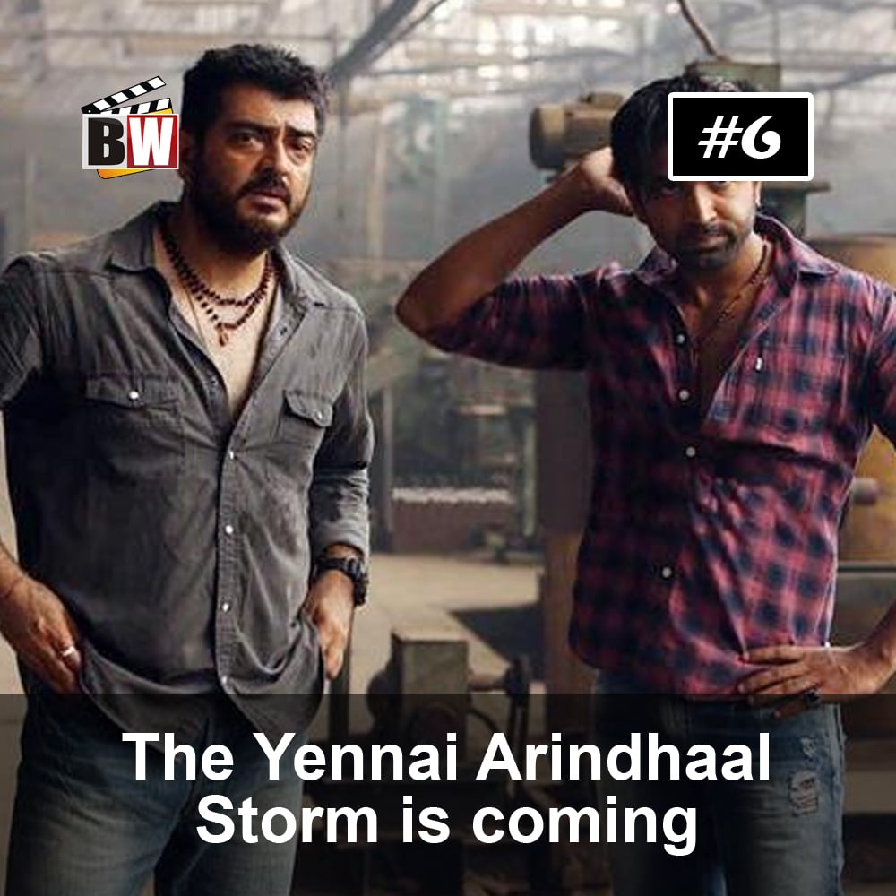 THE YENNAI ARINDHAAL TEASER STORM IS APPROACHING