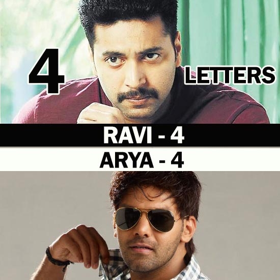 Ravi - Arya - 4 Letters