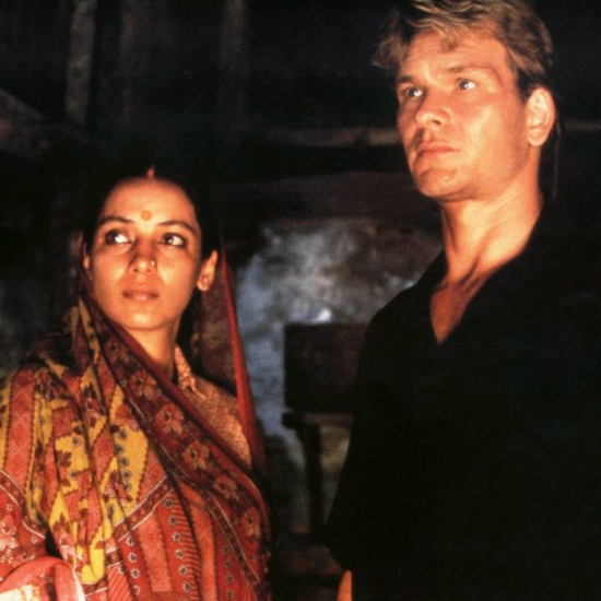 Shabana Azmi- Patrick Swayze (City of Joy)