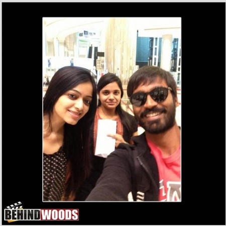 Janani Iyer - Dhanush