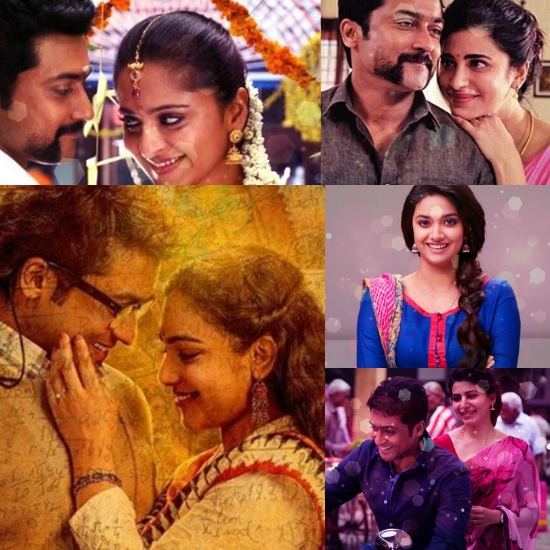 Samantha Ruth Prabhu- Nithya Menon - Anushka - Shruthi Haasan - Keerthy Suresh