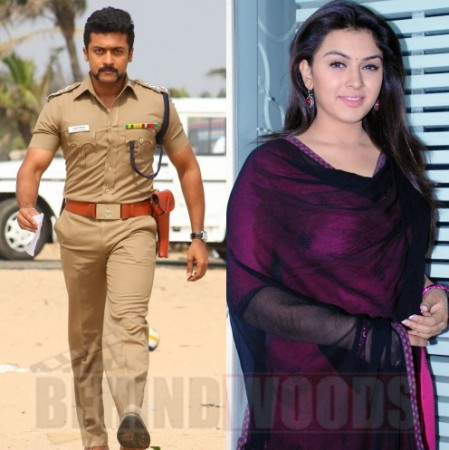 9. Suriya - Hansika (Singam 2)
