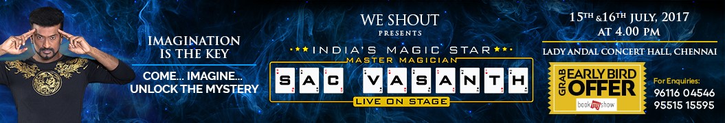 SAC Vasanth Video Banner