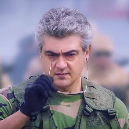 50 second song teaser from Ajith Vivegam to be released at 12 AM 15th June.