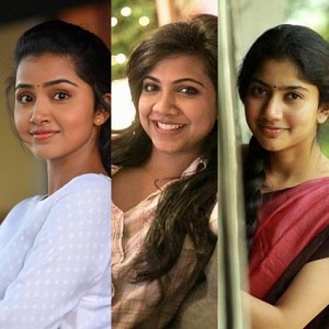 Did you find this similarity between the heroines of recent Dhanush films?