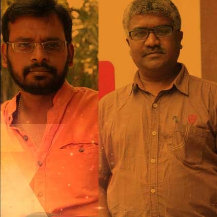 Raju Murugan and Murugesh Babu win the Best Dialogues award at BGM 2017