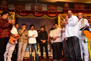 FNCC Team Felicitates K Viswanath and SP Balu
