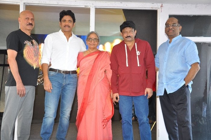 Nagarjuna And Ram Gopal Varma New Movie Launch