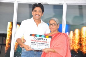 Nagarjuna And Ram Gopal Varma New Movie Launch